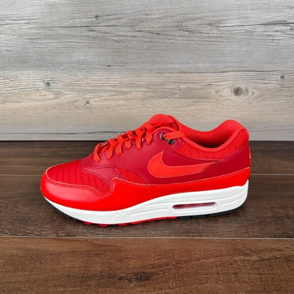 Nike Air Max 1 Mens Size 10 Gym Red Sail University Red Crimson HQ3607 687 - Picture 2 of 9